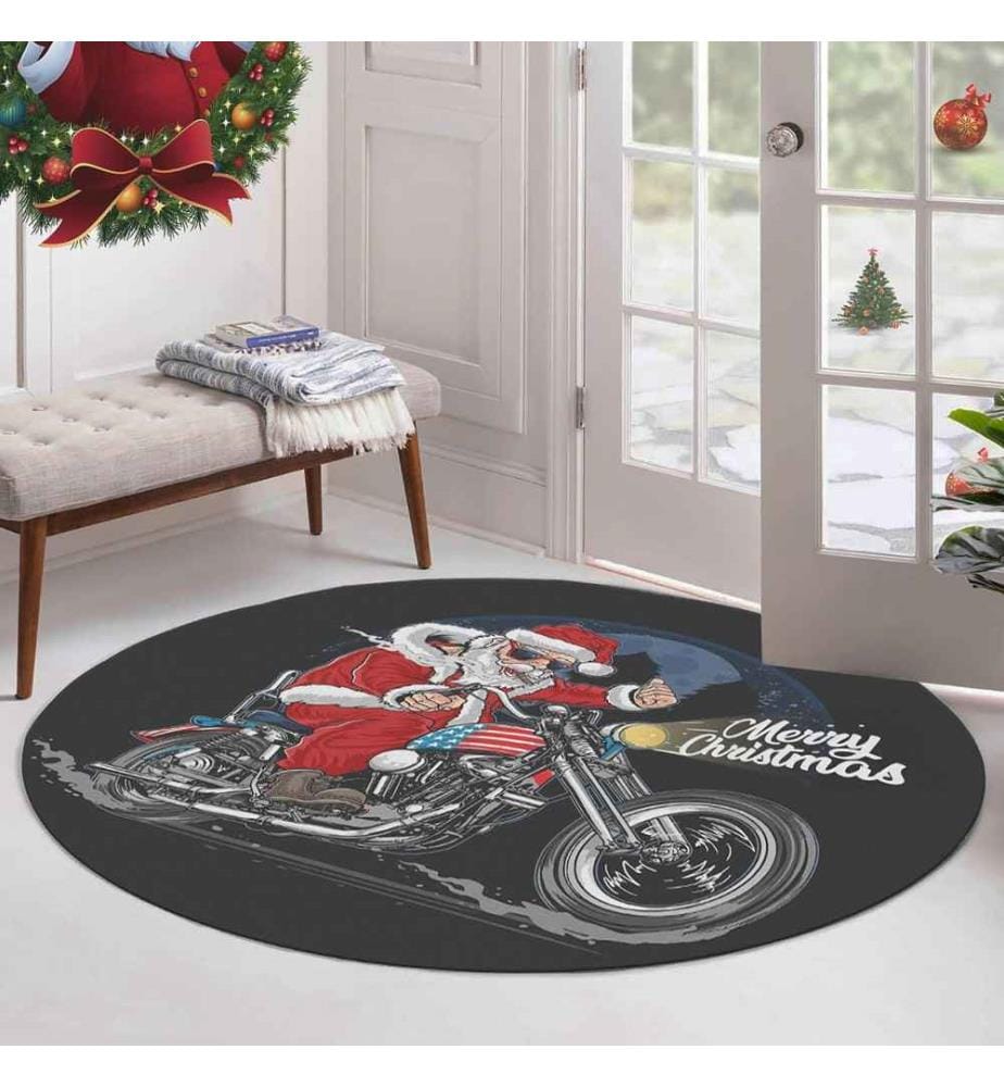 Tappeto, 90 cm, , Multicolore, 70% Cotone - 30% Poliestere, 1450 gr-m²,