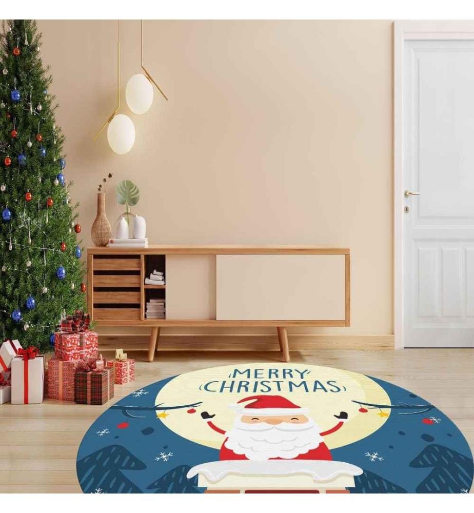 Tapis, 110 cm, , Multicolor, 70% Coton - 30% Polyester, 1450 gr-m²,