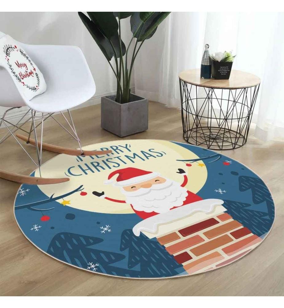 Tapis, 110 cm, , Multicolor, 70% Coton - 30% Polyester, 1450 gr-m²,