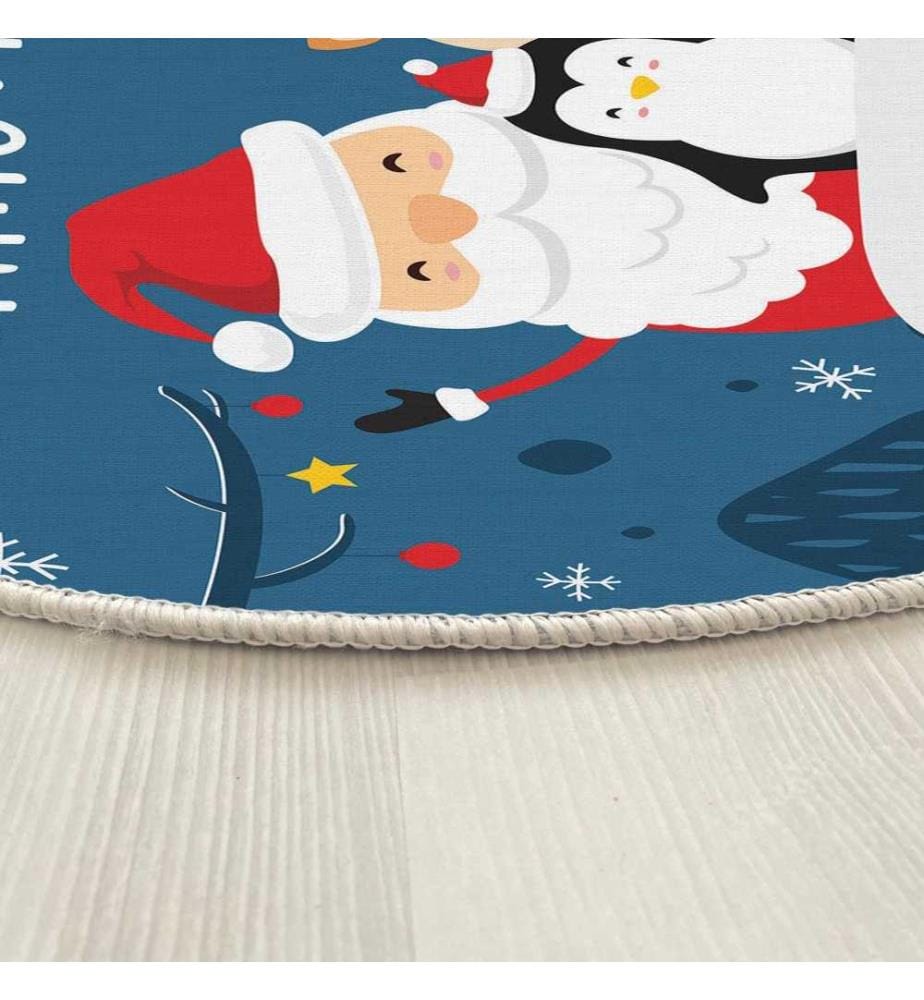 Tapis, 120 cm, , Multicolor, 70% Coton - 30% Polyester, 1450 gr-m²,