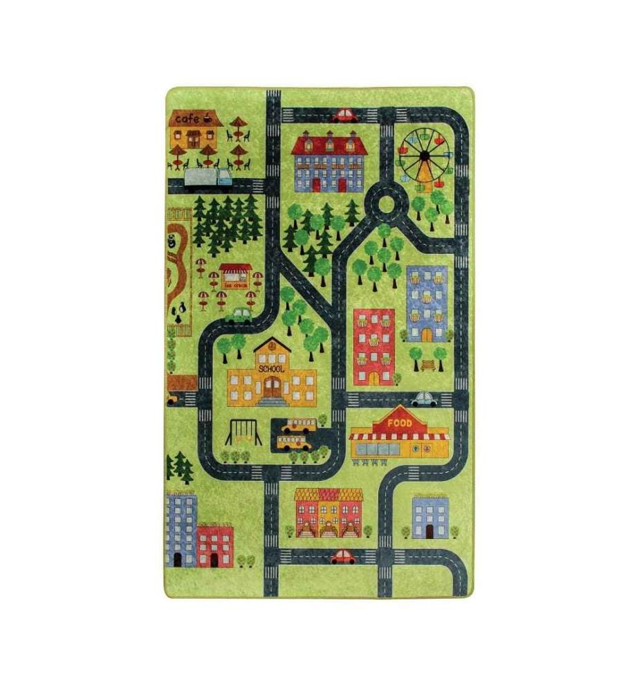 Tappeto, 100 x 160, , Multicolore, Tessuto di velluto, Altezza pelo 10 mm