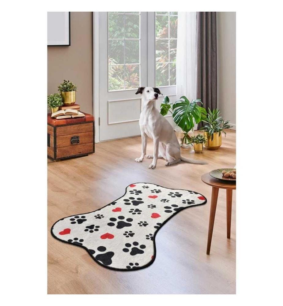 Carpet, 60 x 100, , Multicolor, 50% Velvet Fabric - 50% Polyester, 4 mm Pile Height