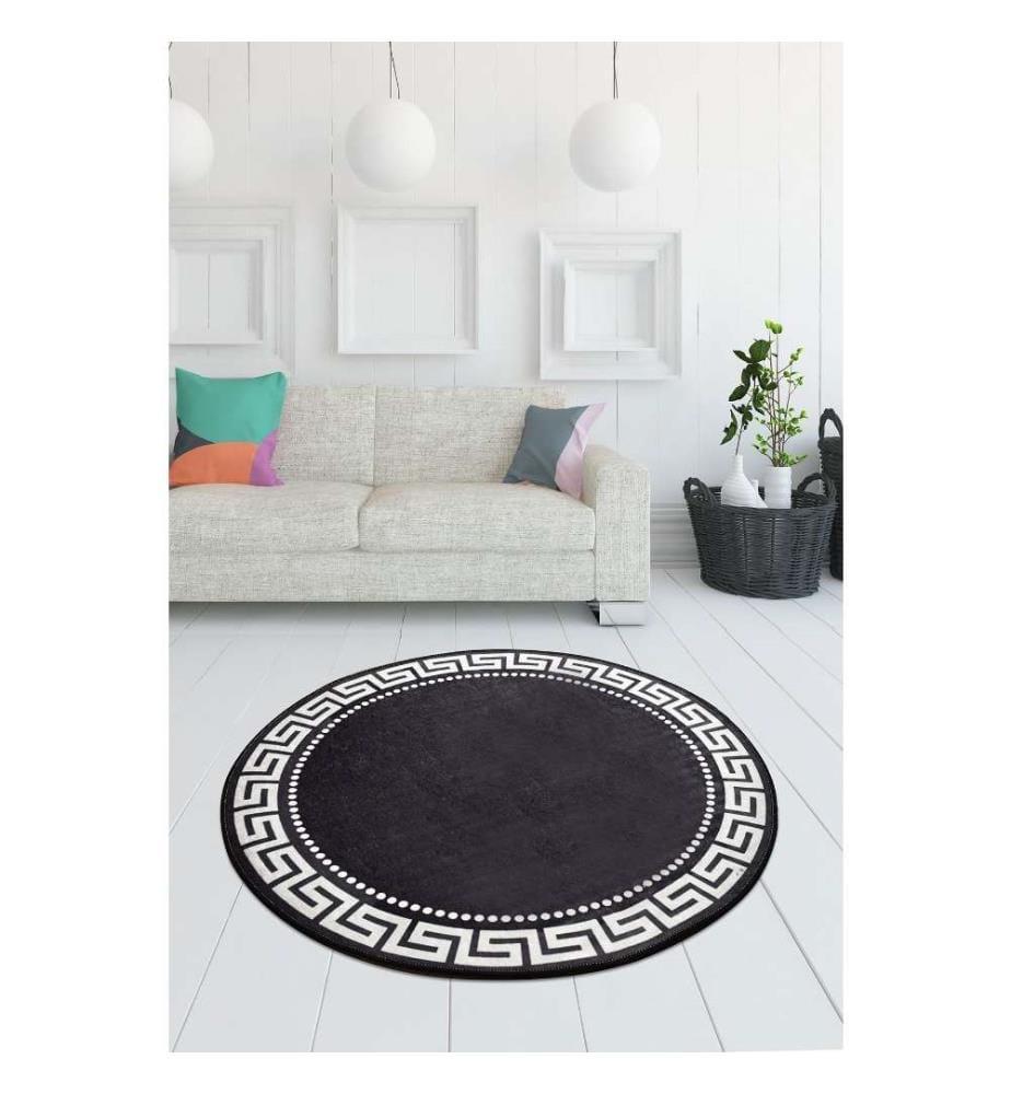 Carpet, 100 cm, , Multicolor, 50% Velvet Fabric - 50% Polyester, 4 mm Pile Height