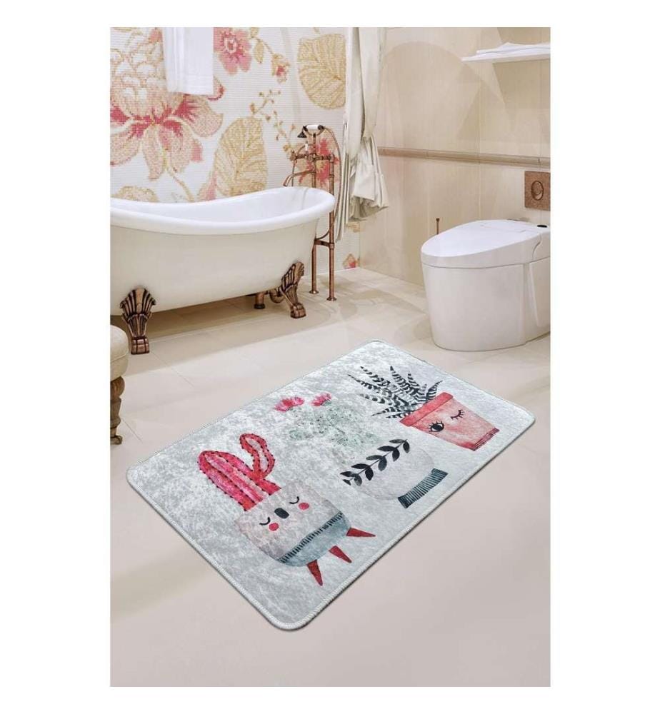 Tappeto, 60 x 90, , Multicolore, Tessuto di velluto, Altezza pelo 10 mm