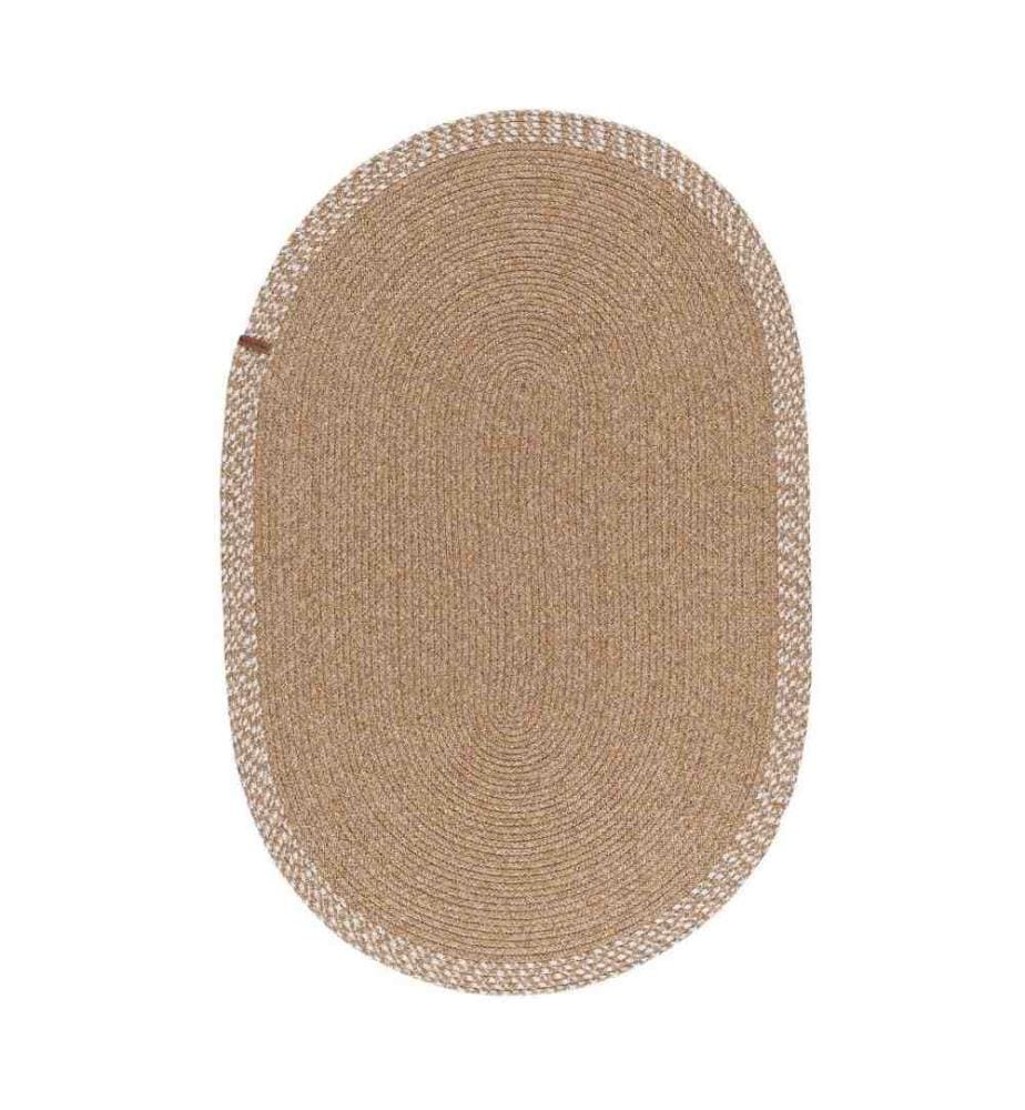 Tappeto, 50 x 80, , Beige, Cotone, Sottofondo tessuto