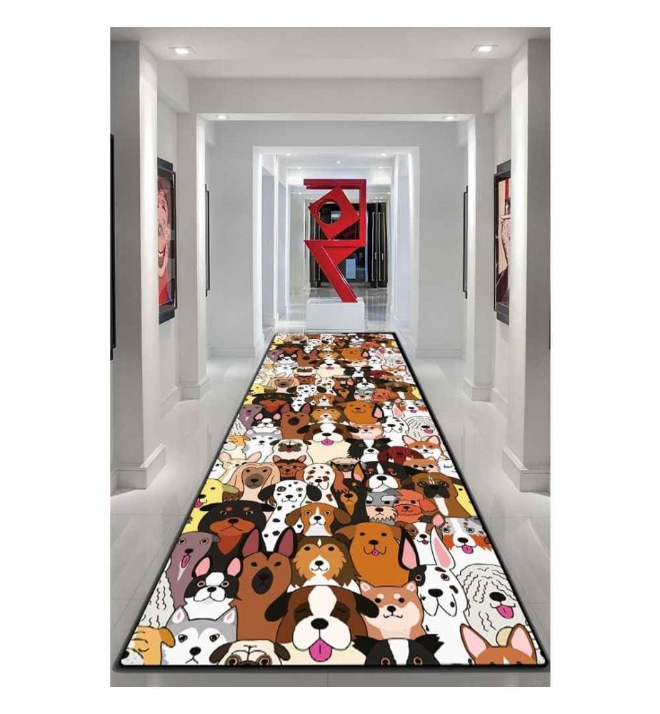 Tapis, 80 x 150, , Multicolore, Polyester, Impression numérique