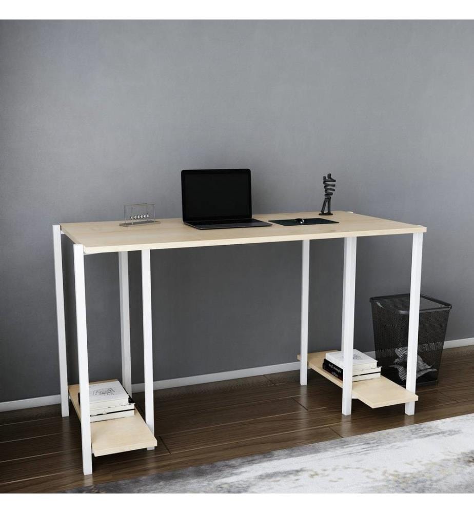 Bureau d'étude, chêne blanc, panneau de particules mélaminé
