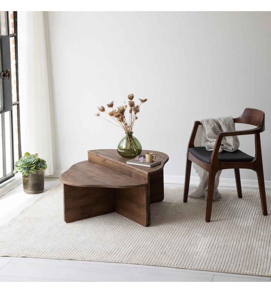 Couchtisch, Nussbaum, Massivholz