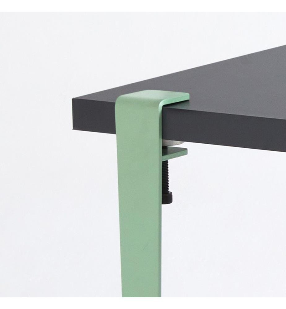 Table basse, Anthracite Mint Green, panneau de particules mélaminé