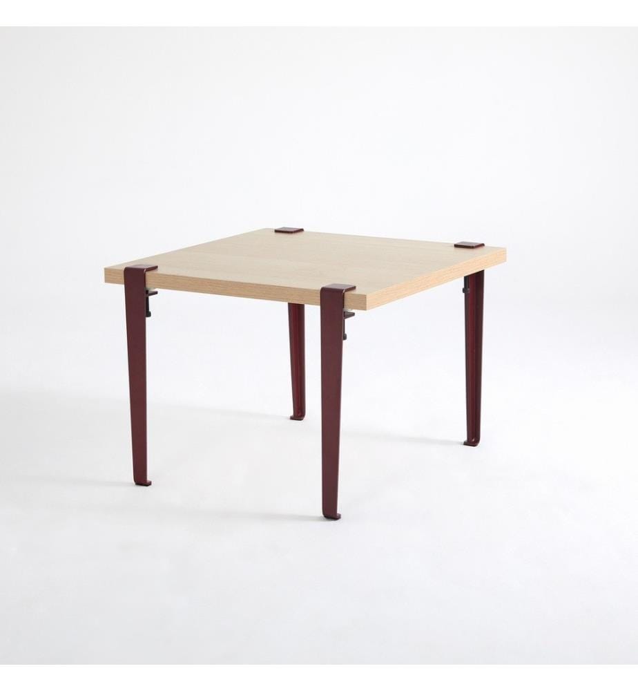 Couchtisch, Holz Burgund, Melaminbeschichtete Spanplatte