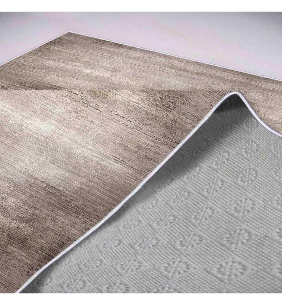 Tapis, blanc, vison, 100% polyester, 50 x 80 cm