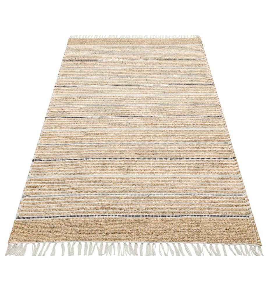 Tappeto, Crema, 100% iuta, 170 x 240 cm
