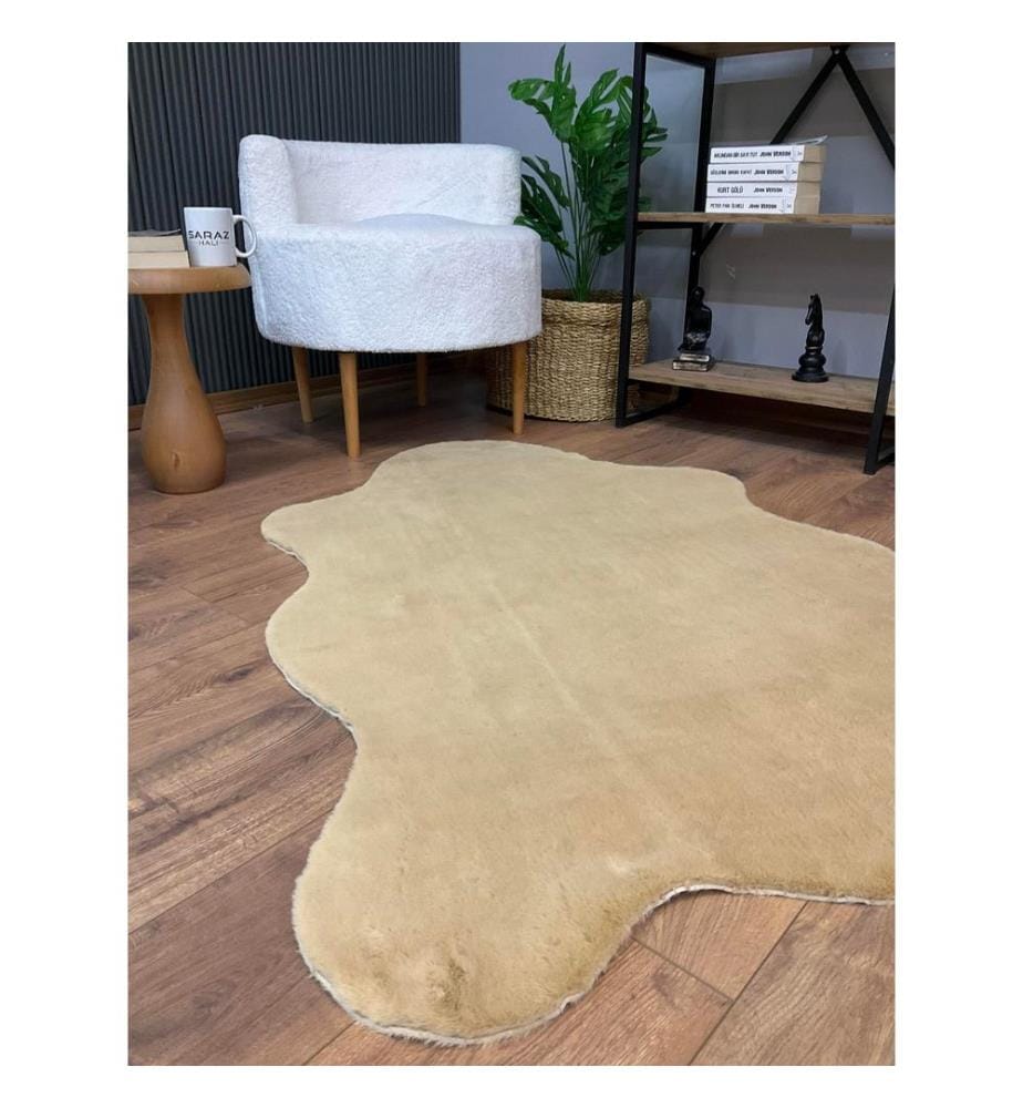 Tapis, Cappuccino, 100% Polyester, 120 x 180 cm