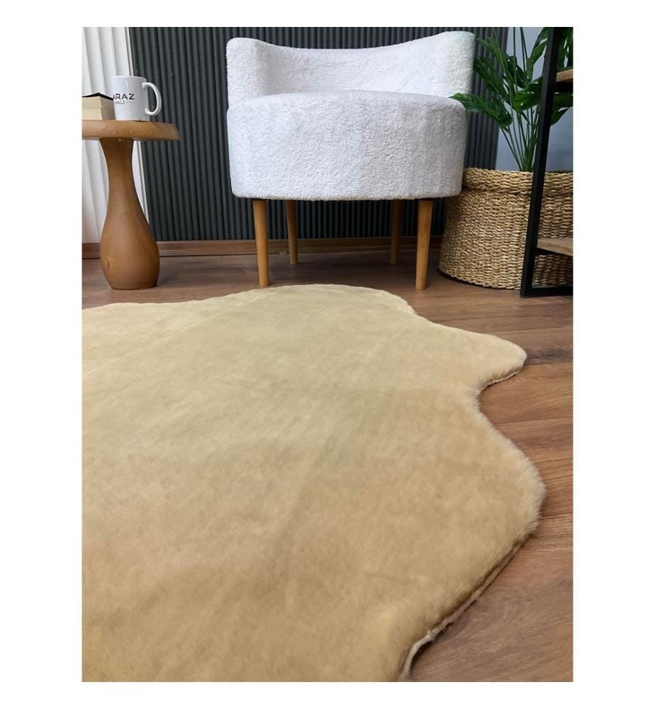 Tapis, Cappuccino, 100% Polyester, 120 x 180 cm