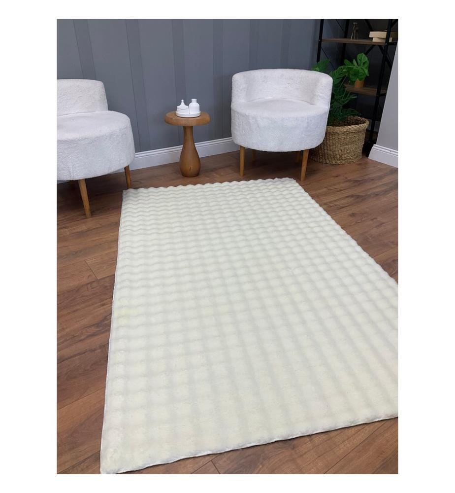 Tappeto, Crema, Tappeto morbido, 80 x 300 cm
