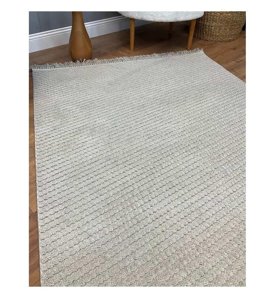 Tappeto, Grigio, Tappeto fatto a macchina, 80 x 100 cm
