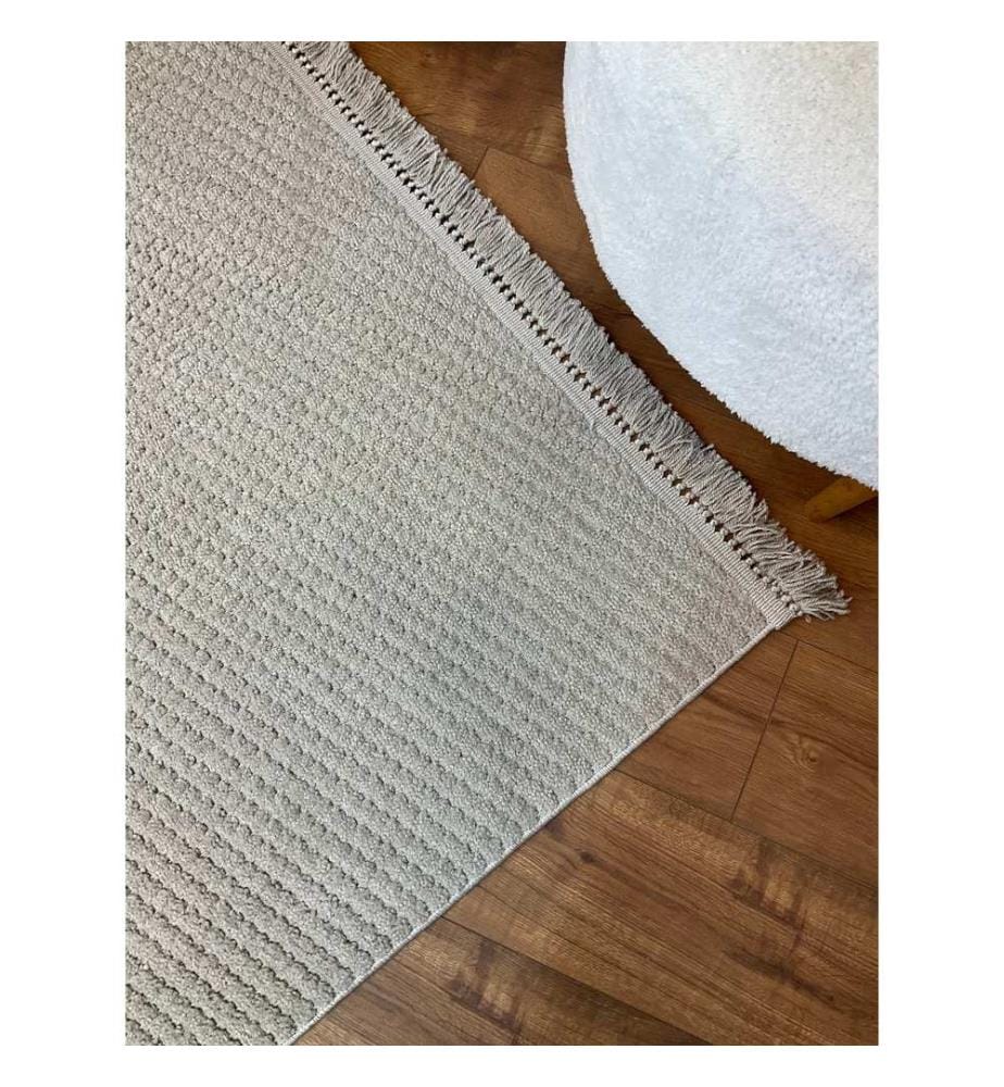Tappeto, Grigio, Tappeto fatto a macchina, 80 x 100 cm