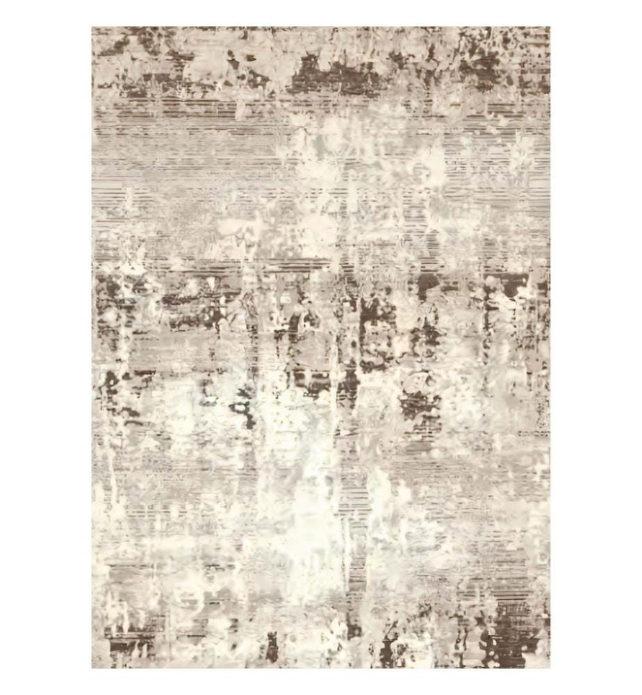 Carpet, Cream, Beige, Mink, 100% Polyester, 40 x 60 cm