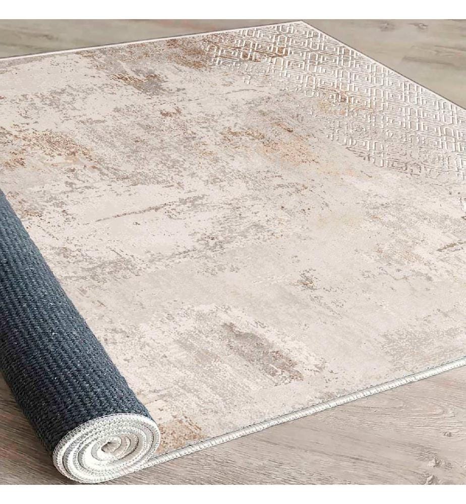 Tappeto, Crema, 100% cotone, 80 x 50 cm
