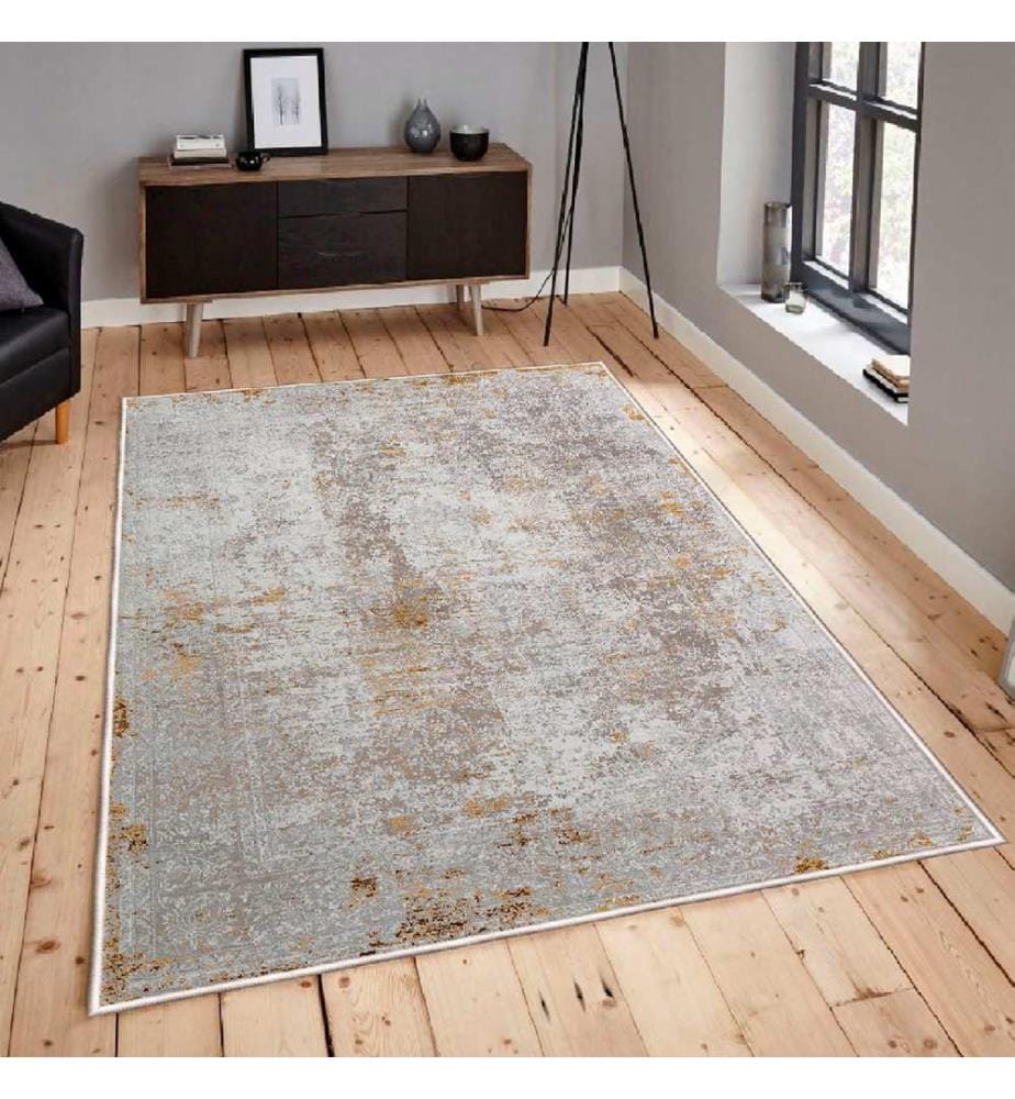 Tappeto, Crema, Cammello, 100% cotone, 80 x 50 cm