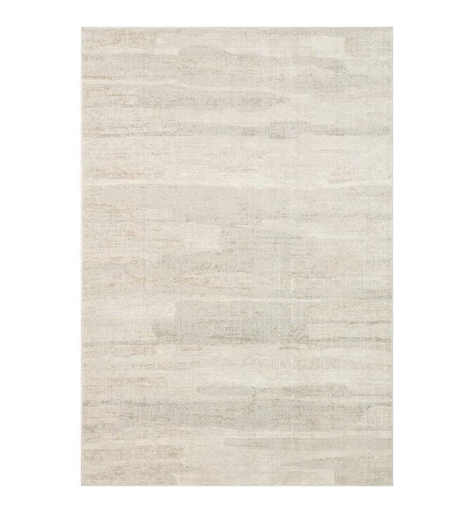 Tappeto, Grigio, Beige, 100% poliestere, 80 x 150 cm