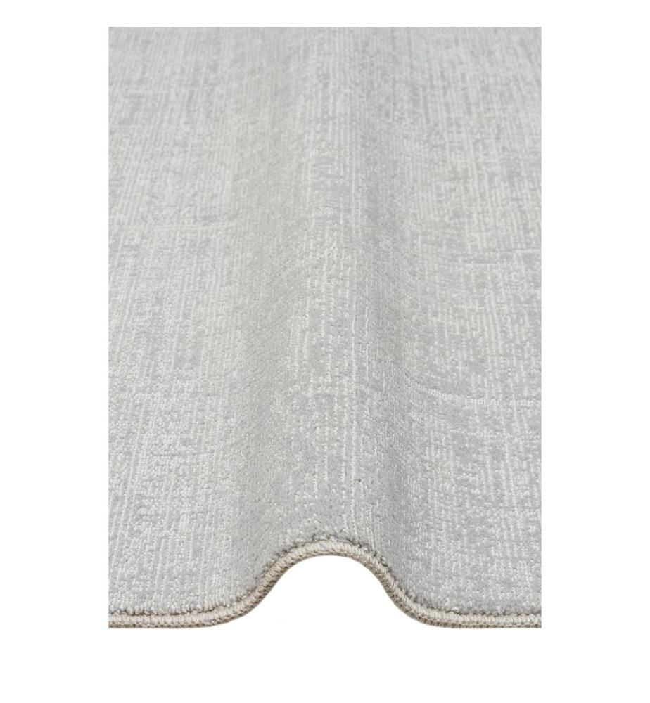 Tappeto, Argento, 100% poliestere, 80 x 150 cm