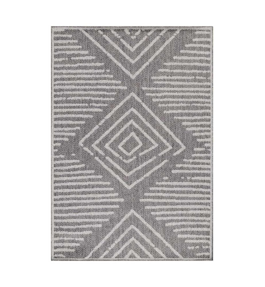 Tappeto, Grigio, 100% polipropilene, 120 x 170 cm
