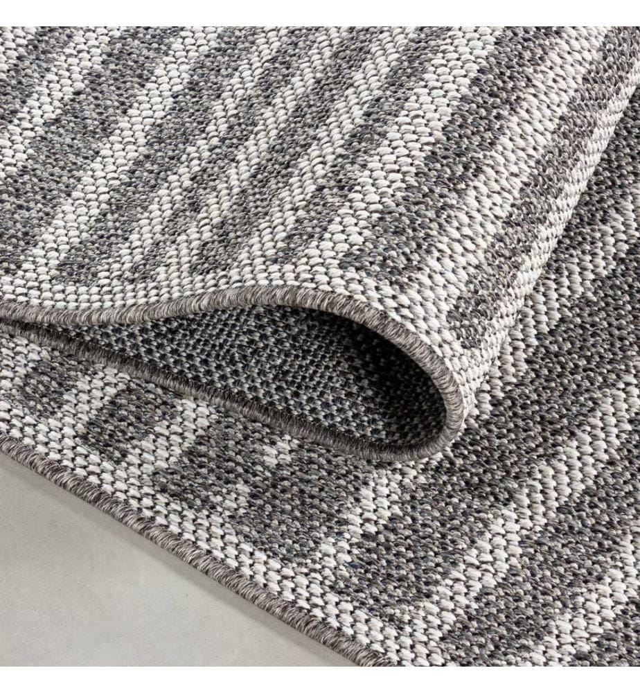 Tappeto, Grigio, 100% polipropilene, 120 x 170 cm