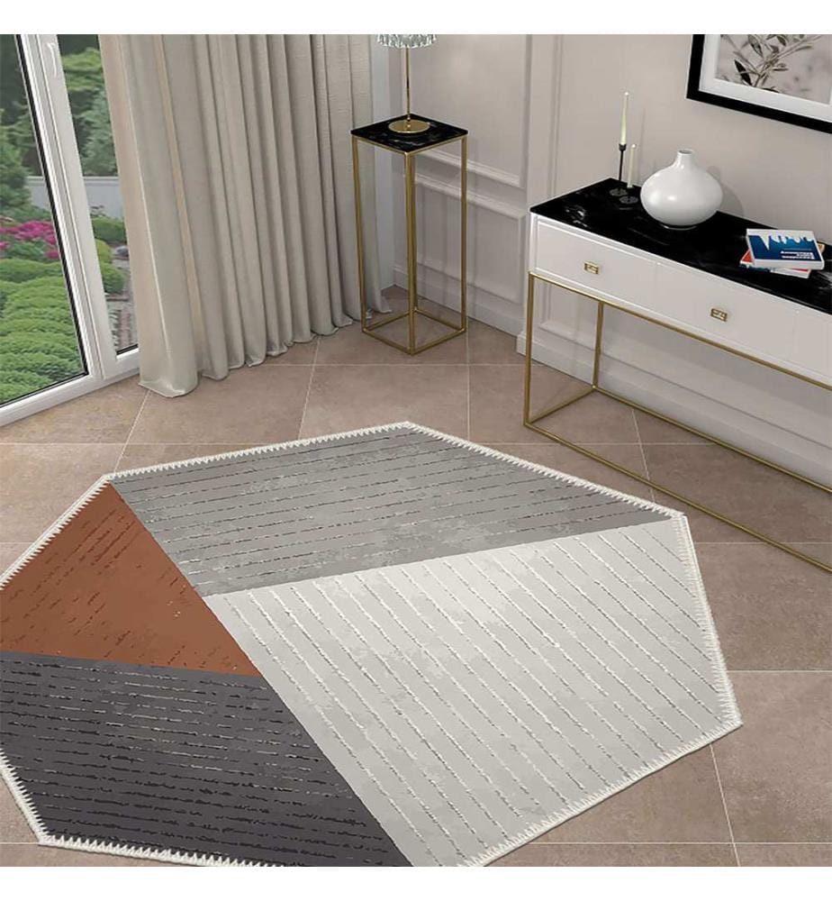 Tappeto, grigio, 70% cotone / 30% ciniglia, 60 x 60 cm