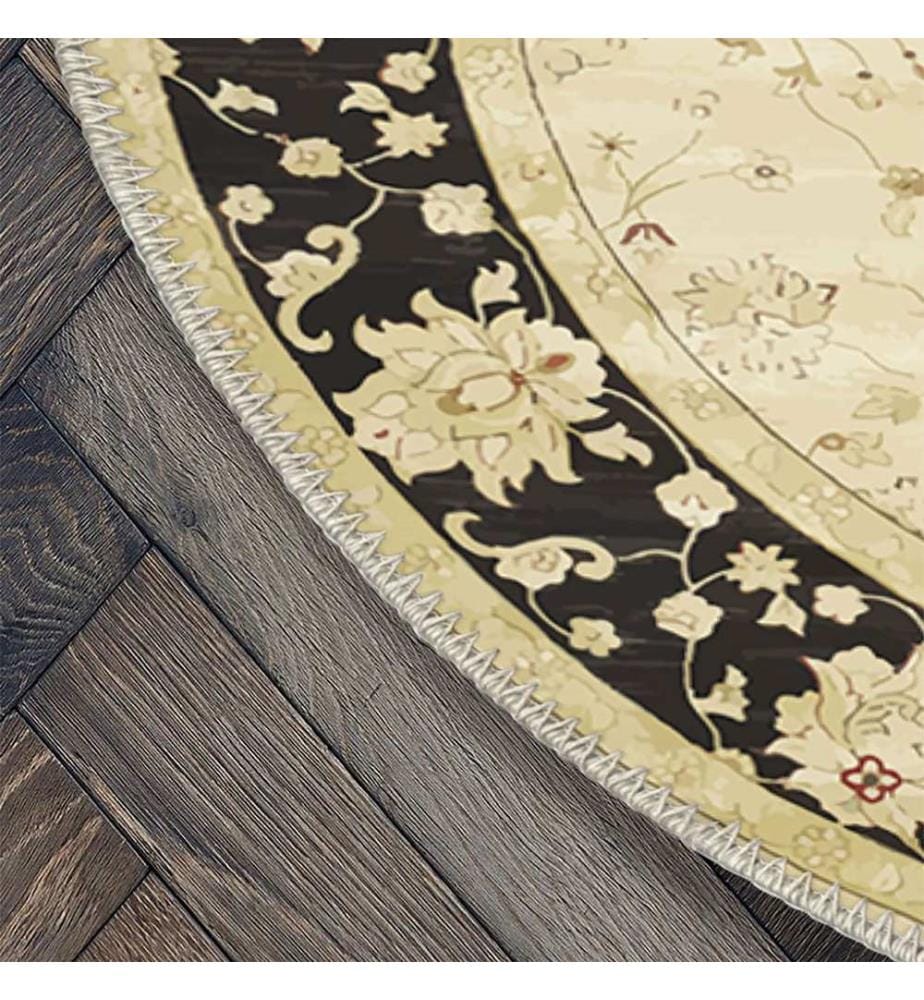 Tappeto, Crema, 70% cotone / 30% ciniglia, 60 x 60 cm