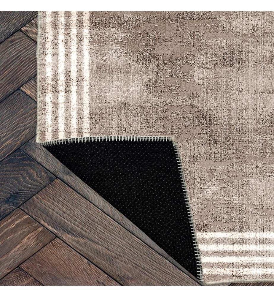 Tappeto, marrone, 70% cotone / 30% ciniglia, 80 x 50 cm