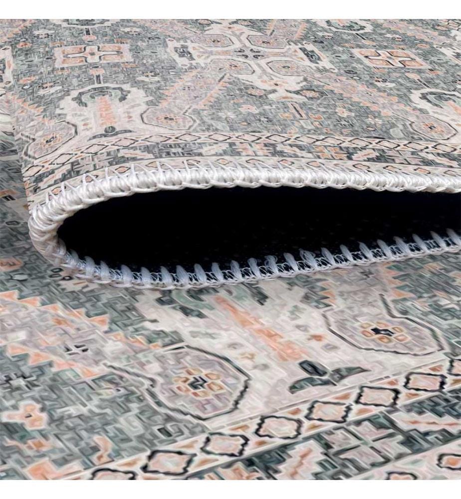 Tappeto, Grigio, 70% Cotone / 30% Ciniglia, 80 x 50 cm