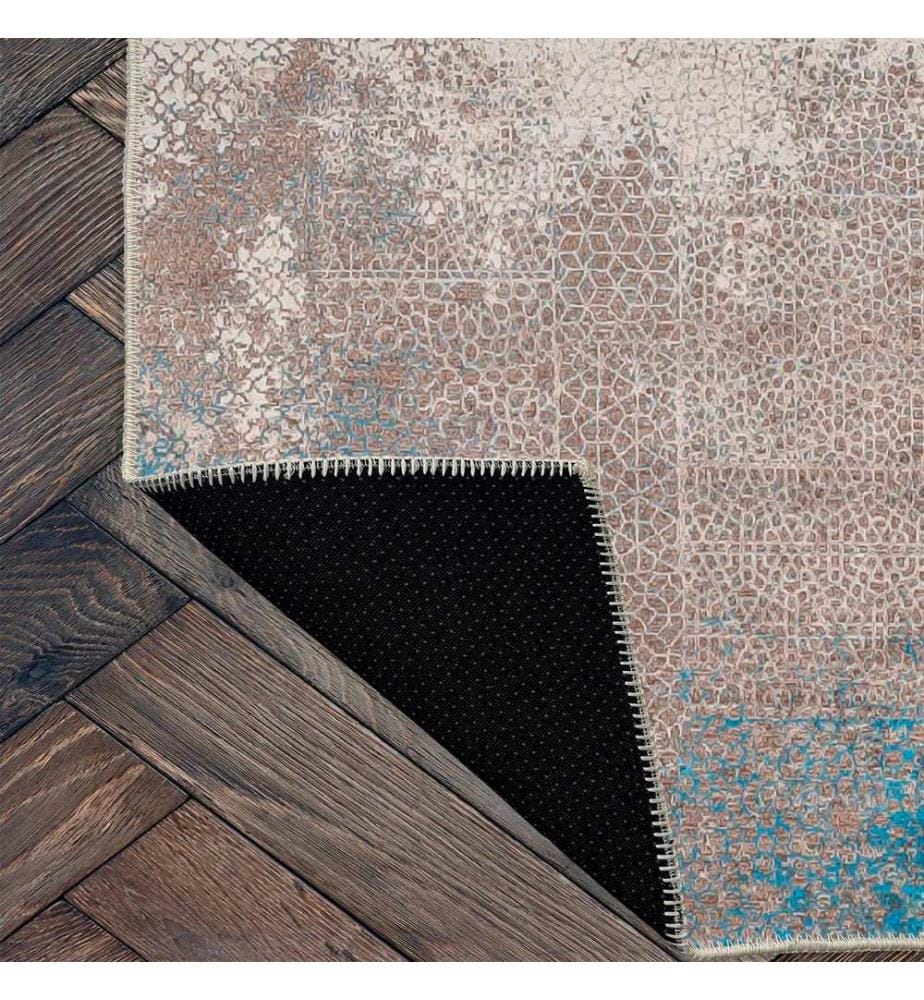 Tappeto, marrone, 70% cotone / 30% ciniglia, 80 x 50 cm