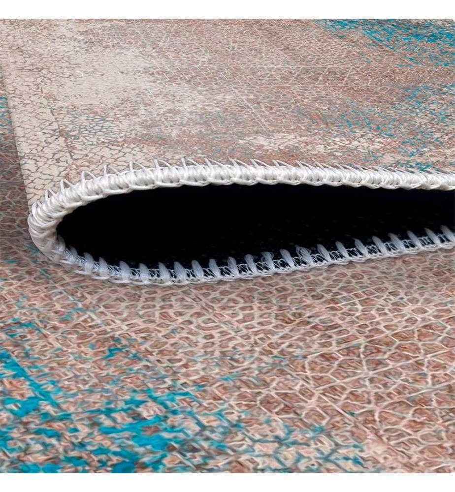 Tappeto, marrone, 70% cotone / 30% ciniglia, 80 x 50 cm