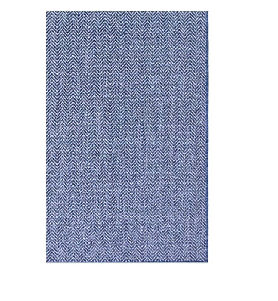 Tappeto, Blu scuro, 100% polipropilene, 120 x 180 cm