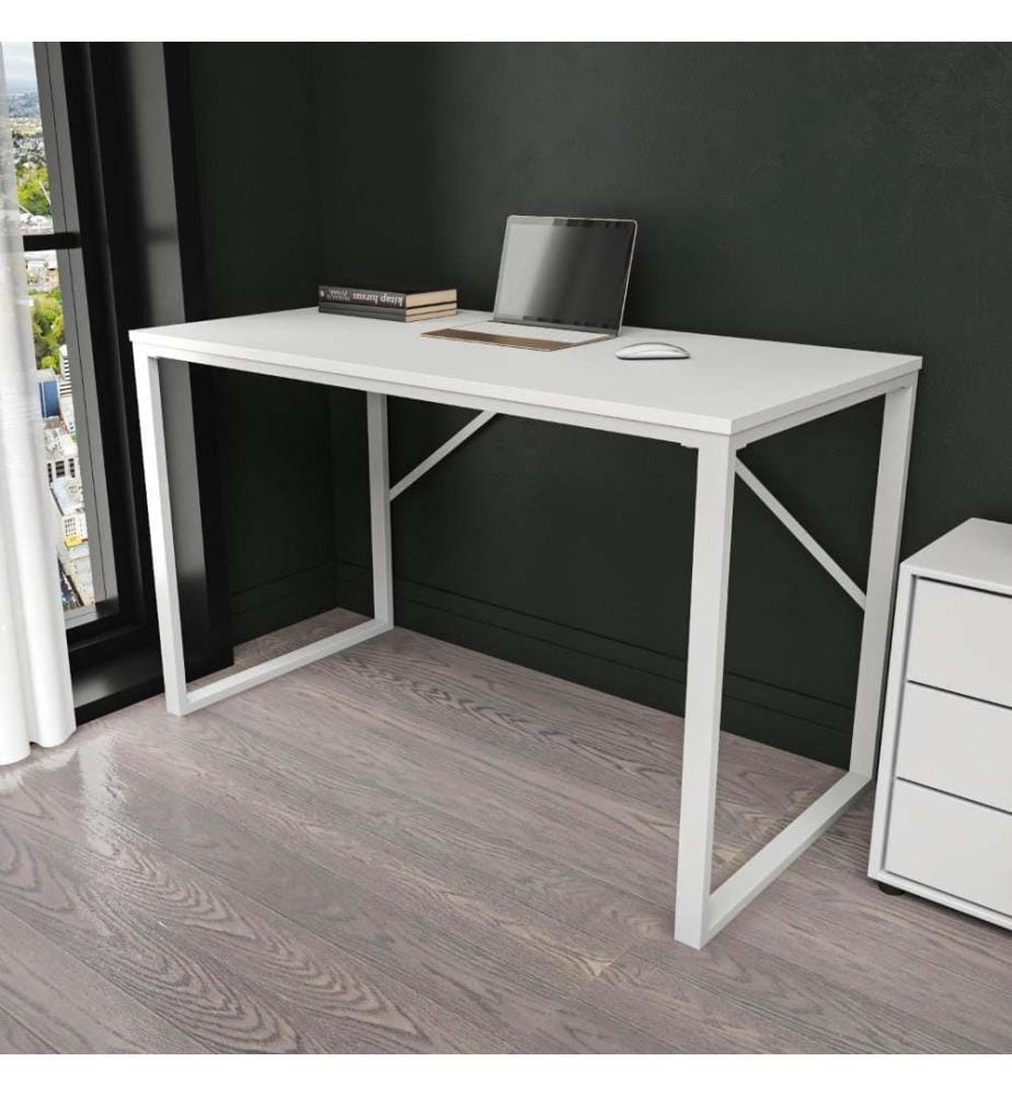 Bureau d'étude, blanc, panneau de particules mélaminé
