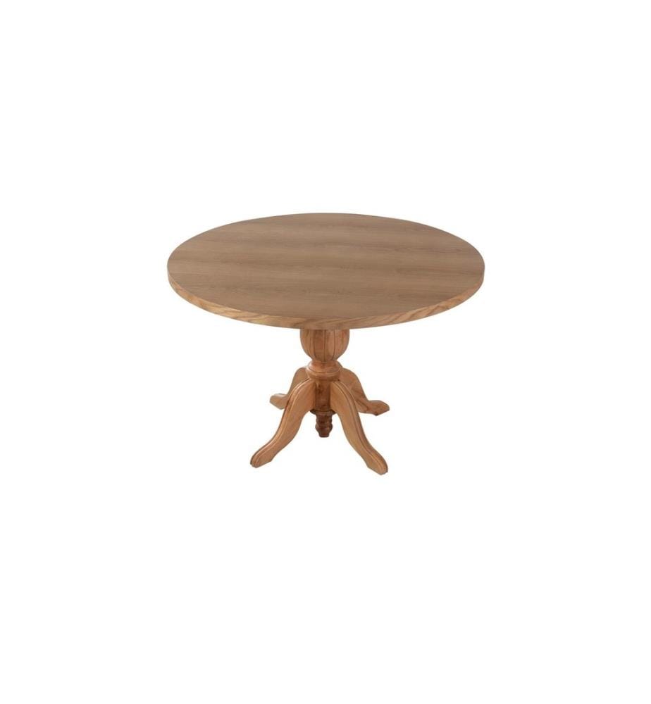Ensemble table et chaises de salle à manger, 5 pièces, naturel, bois de hêtre, tissu : Lin