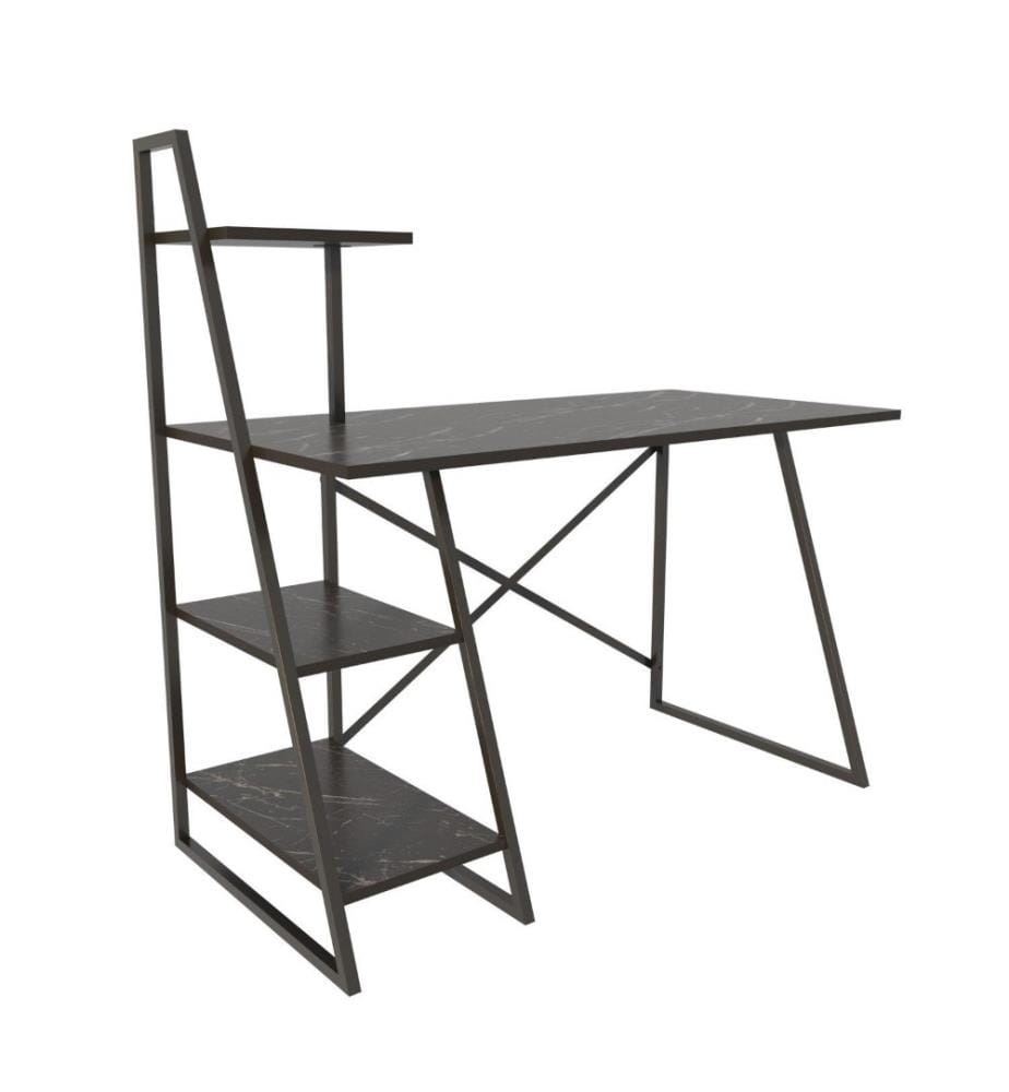 Bureau d'étude, noir, panneau de particules mélaminé