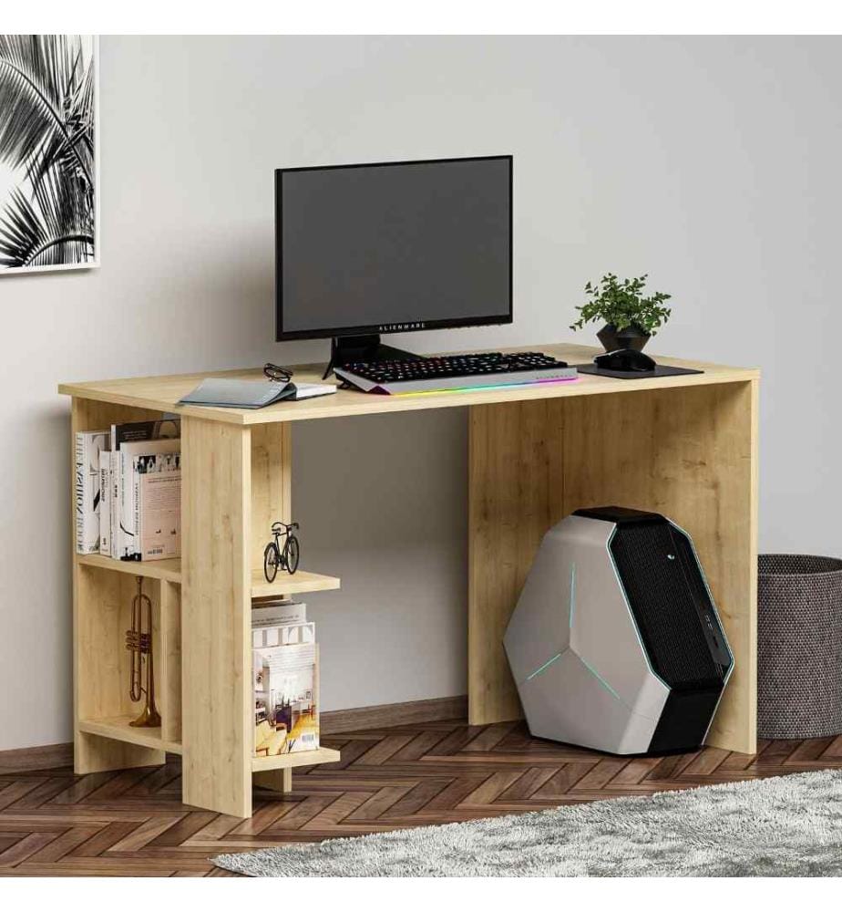 Arbeitstisch, Saphir, Melaminbeschichtete Spanplatte
