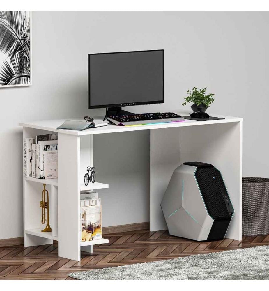 Bureau d'étude, blanc, panneau de particules mélaminé