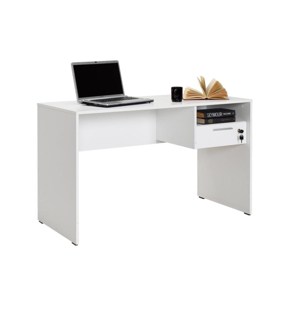 Bureau d'étude, blanc, panneau de particules mélaminé