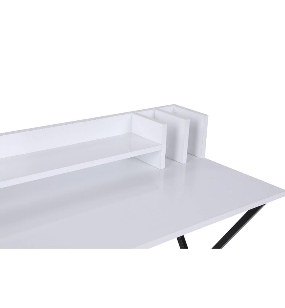 Bureau d'étude, blanc, noir, panneau de particules mélaminé