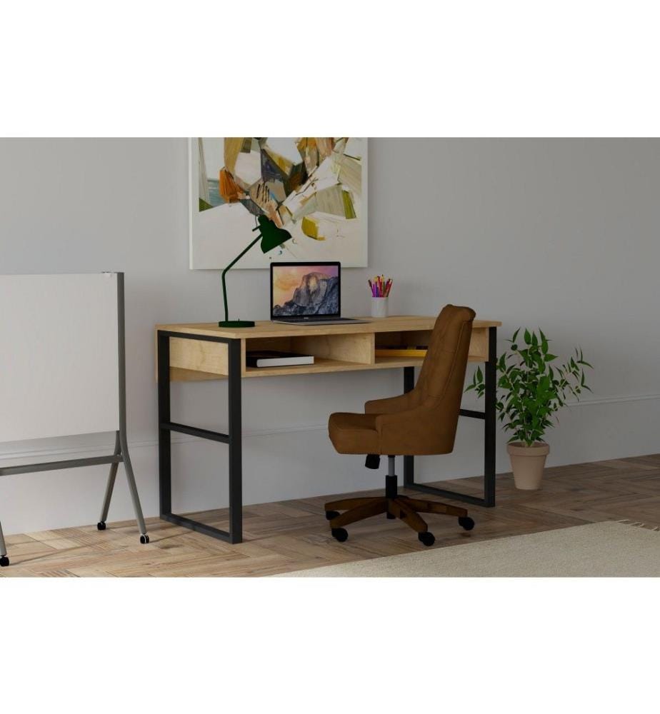 Arbeitstisch, Saphir, Melaminbeschichtete Spanplatte