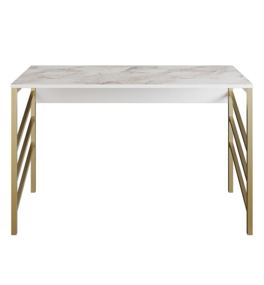 Bureau d'étude, or, blanc, panneau de particules mélaminé