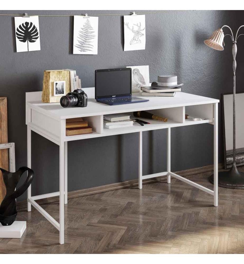 Bureau d'étude, blanc, panneau de particules mélaminé