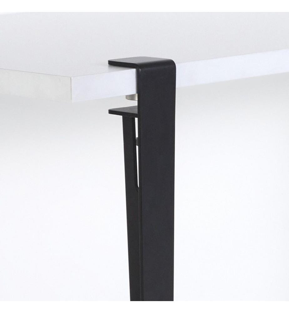 Bureau d'étude, blanc, noir, panneau de particules mélaminé