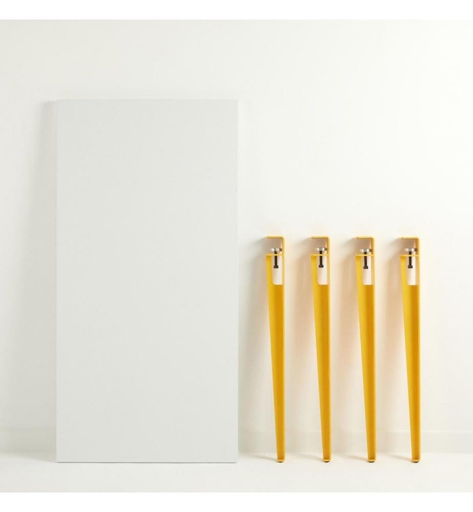 Bureau d'étude, blanc, jaune, panneau de particules mélaminé