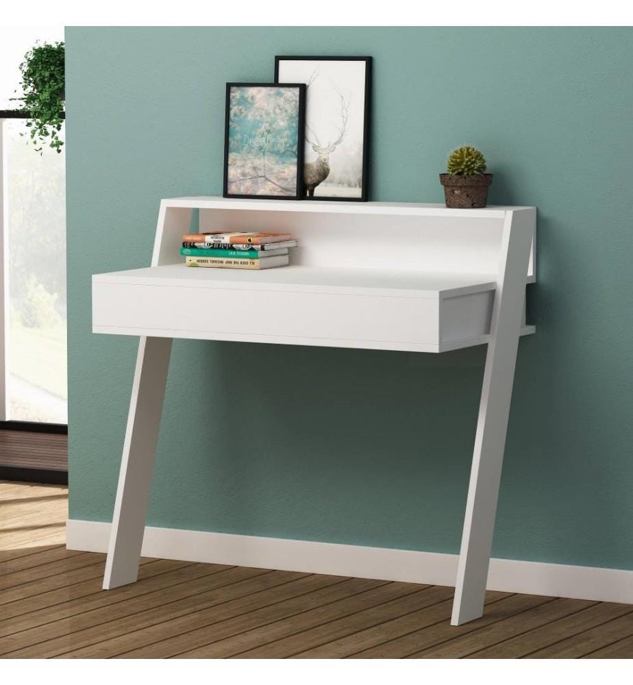 Bureau d'étude, blanc, panneau de particules mélaminé