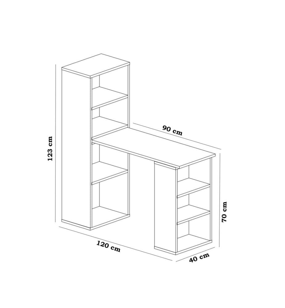 Bureau d'étude, blanc, panneau de particules mélaminé