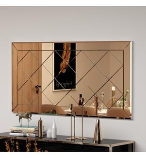 Specchio, Bronzo, MDF